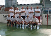 Kollégáink egy része még ma (2015) is focizik a Margitszigeten!